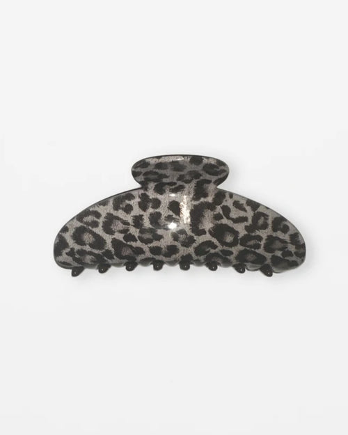 Stella and Gemma Hair Claw Grey Leopard
