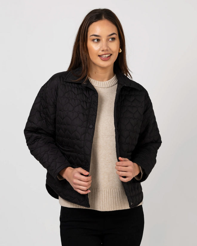 Stella + Gemma Marla Jacket - Claret
