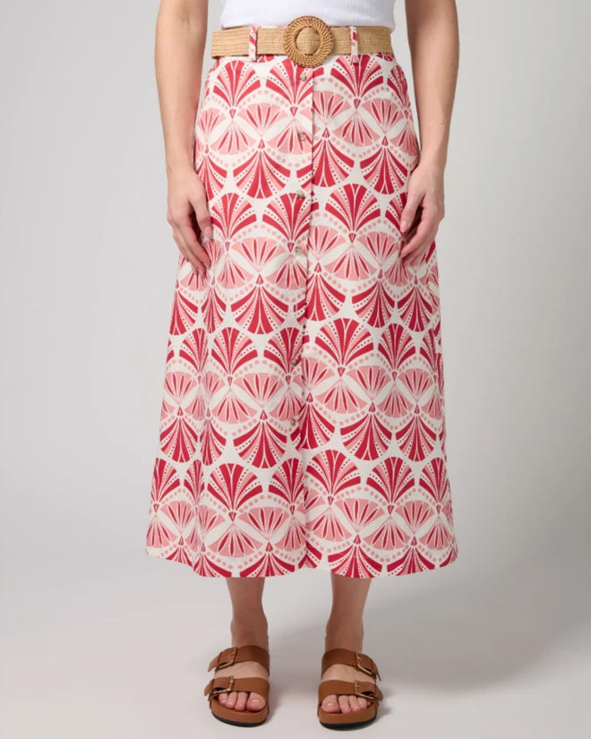 Stella and Gemma Kate Skirt Sorbet in Sicily