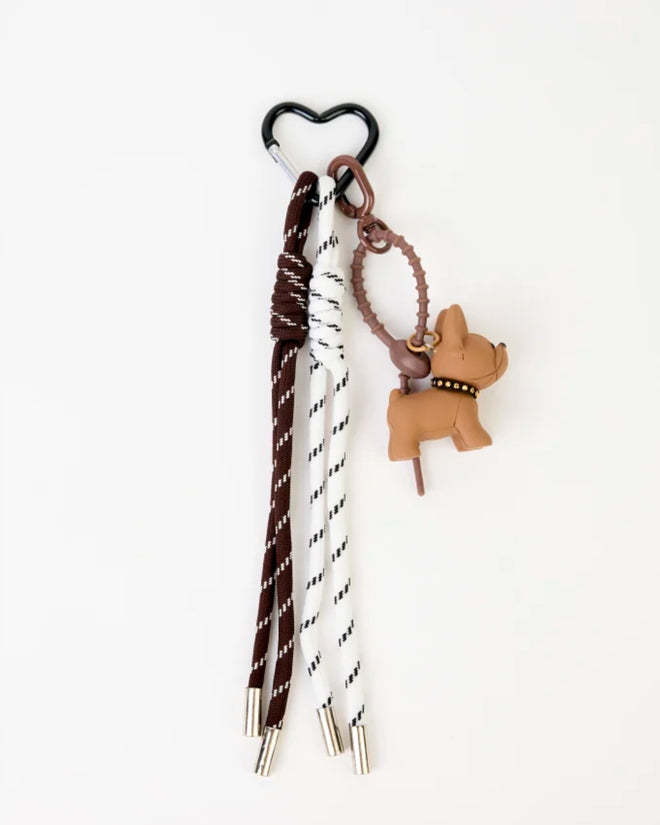 Stella and Gemma Keychain Multi Rope Dog