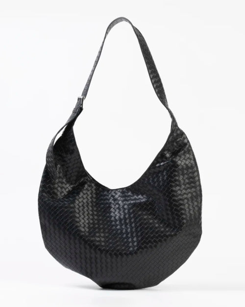 Stella and Gemma Lennox Woven Bag Black