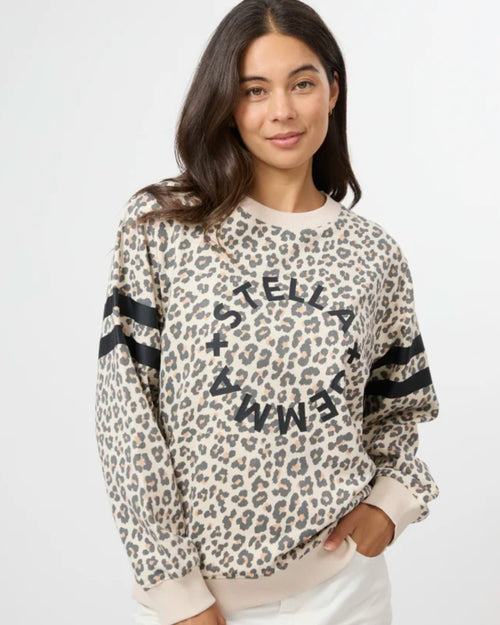Stella and Gemma Leopard Essential Sweatshirt