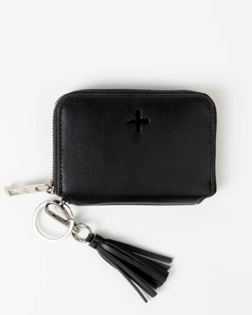 Stella and Gemma Luxelet Tassle Purse Black
