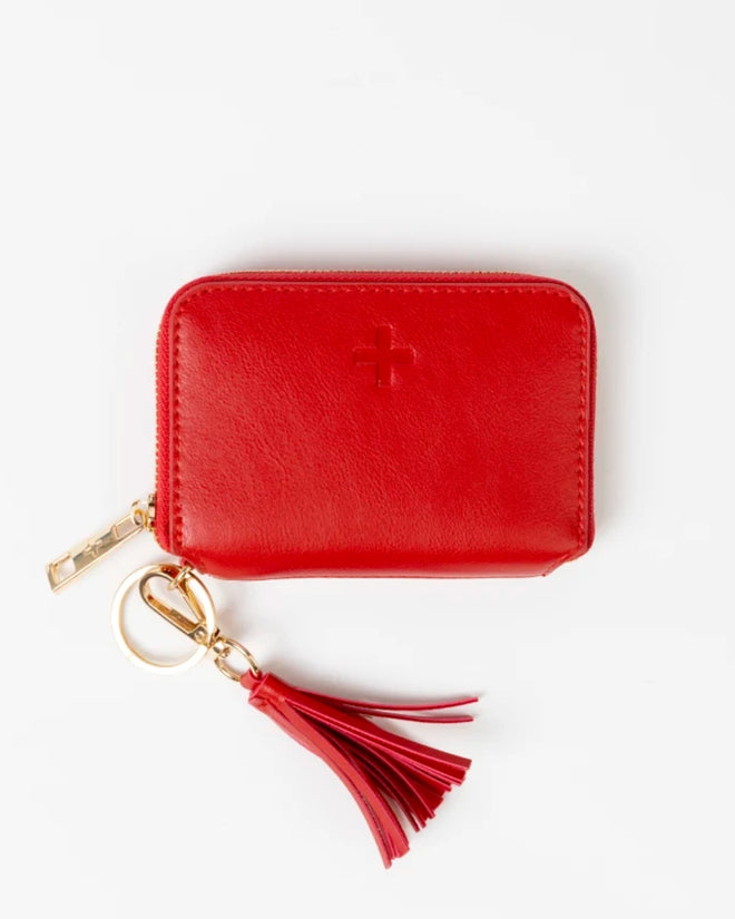 Stella and Gemma Luxelet Tassle Purse Red