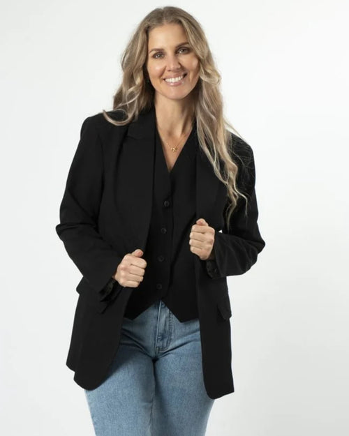 Stella and Gemma Monaco Blazer Black