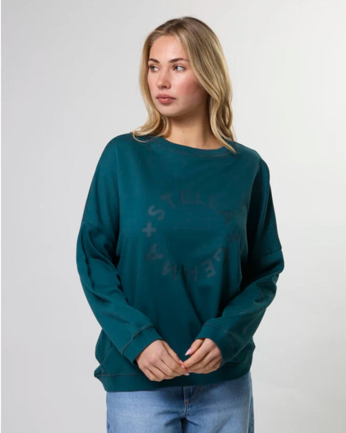 Stella and Gemma Newport Sweatshirt Teal Rotation