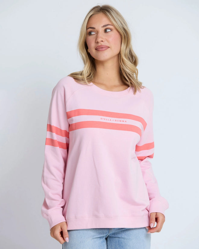 Stella and Gemma Orchid True Icon Classic Sweatshirt