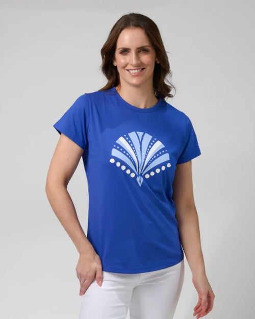 Stella and Gemma Palermo Passion Electric Blue Classic T Shirt