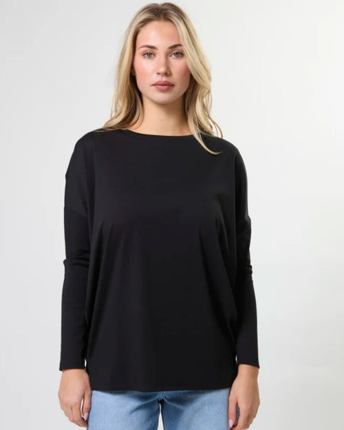 Stella and Gemma Robin Top Black