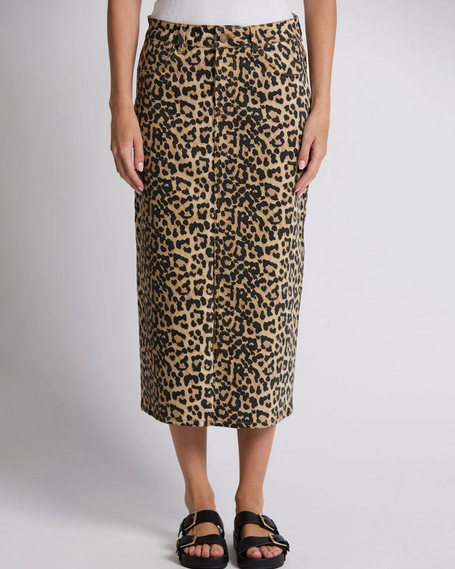 Stella and Gemma Ryder Skirt Leopard