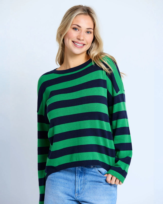 Stella and Gemma Street Jumper Highland Stripe