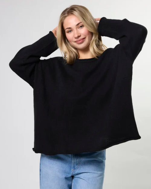 Stella and Gemma Unica Jumper Black