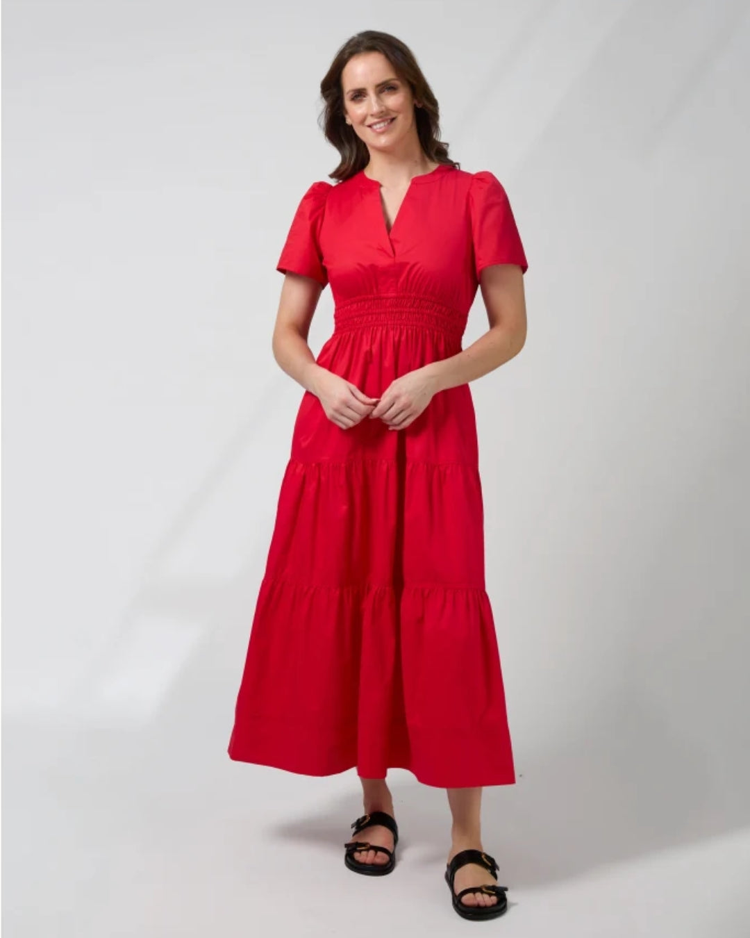Stella and Gemma Vittoria Dress Flame
