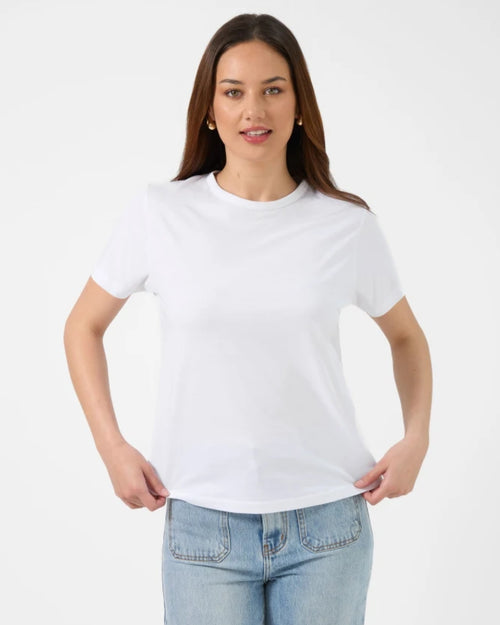 Stella and Gemma White Embroidered Ace T Shirt