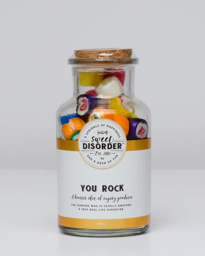 Sweet Disorder Lollies You Rock