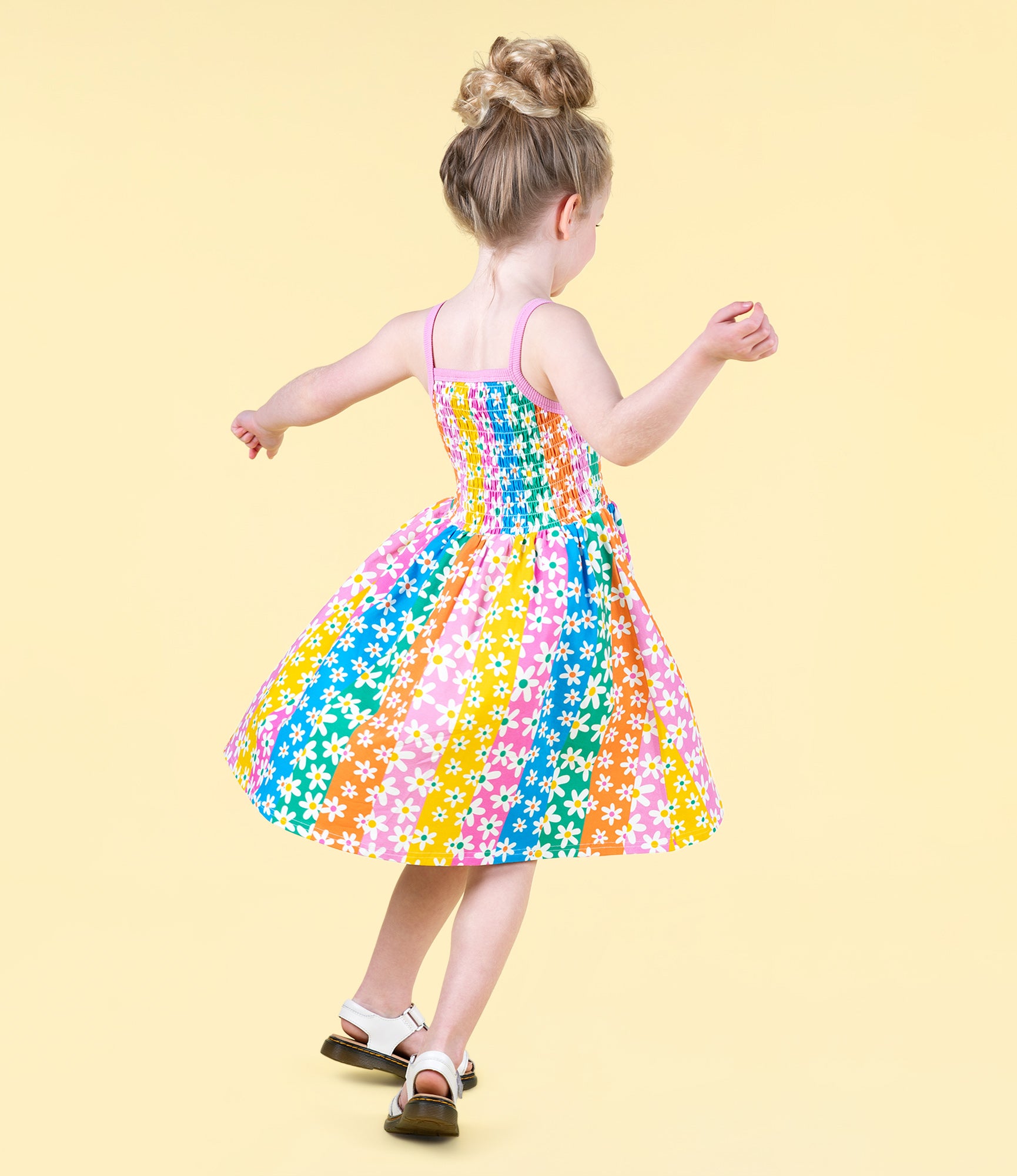 Rock Your Kid Floral Stripes Sun Dress – Chambers