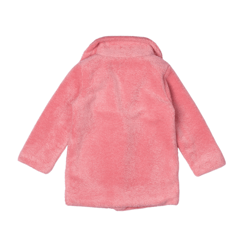 Rock Your Kid Pink Faux Sherpa Jacket