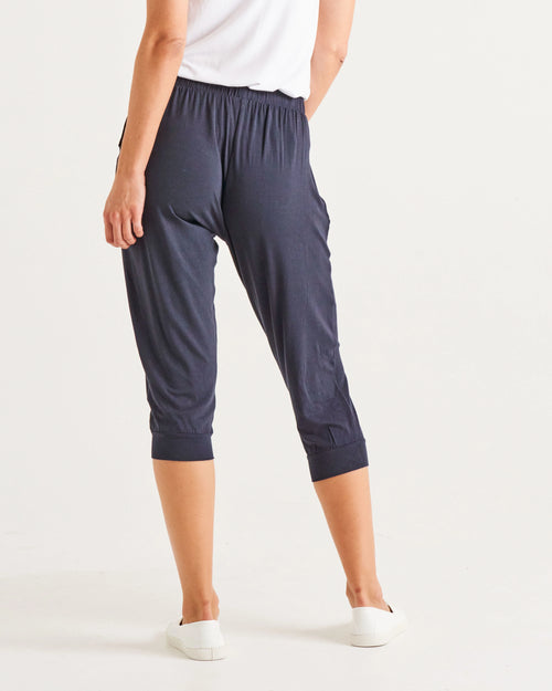 Betty Basics Tokyo 3/4 Pant Navy