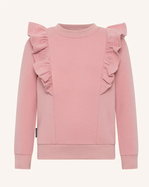 Tiny Tribe Plain Frill Sweat Top Big Kids