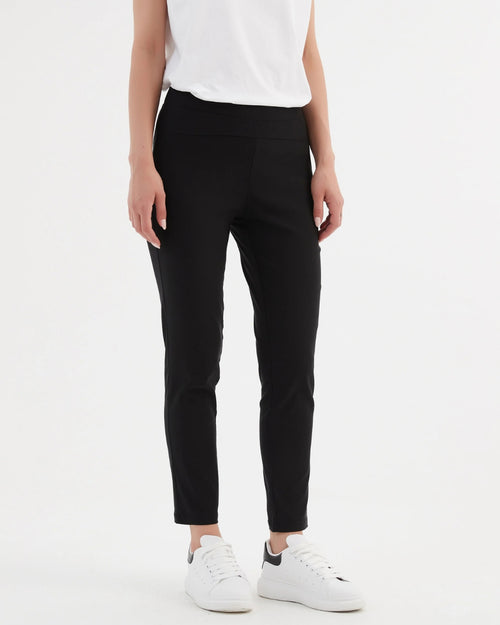 Tirelli Straight Crop Pants Black