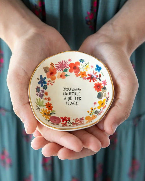 Trinket Bowl You Make the World