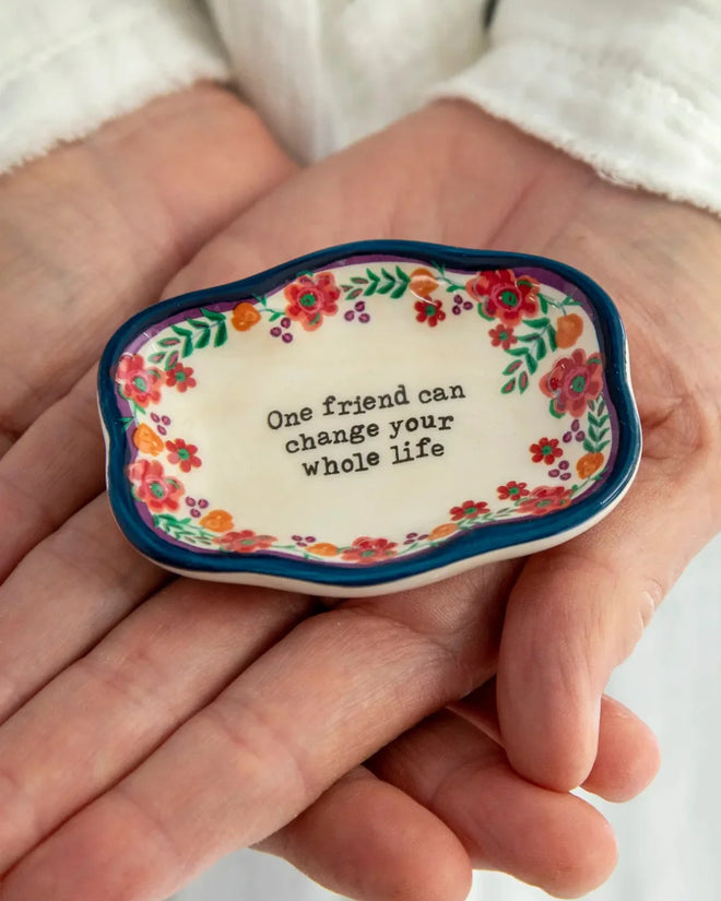 Trinket Dish One Friend