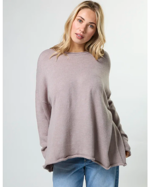 Stella and Gemma Unica Jumper Beige Marle - One Size