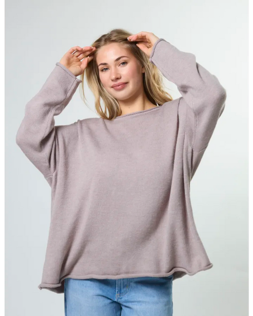 Stella and Gemma Unica Jumper Beige Marle - One Size
