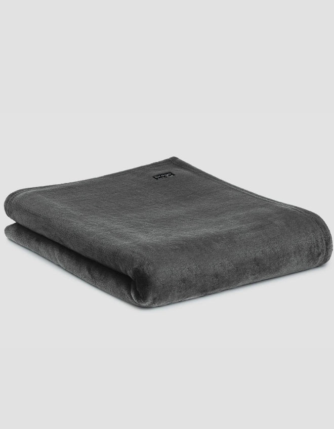 Brogo Micro Mink Blanket Grey
