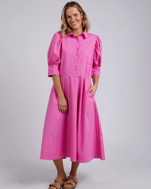 Primrose Dress in Super Pink Primrose Dress in Super Pink