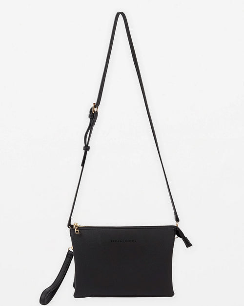 Stella and Gemma Frankie Multi Pouch Bag Black