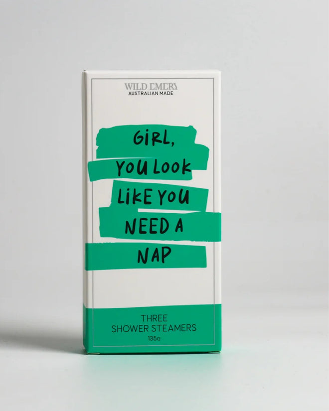 Wild Emery Neon Naughty Shower Steamers Girl You Need a Nap