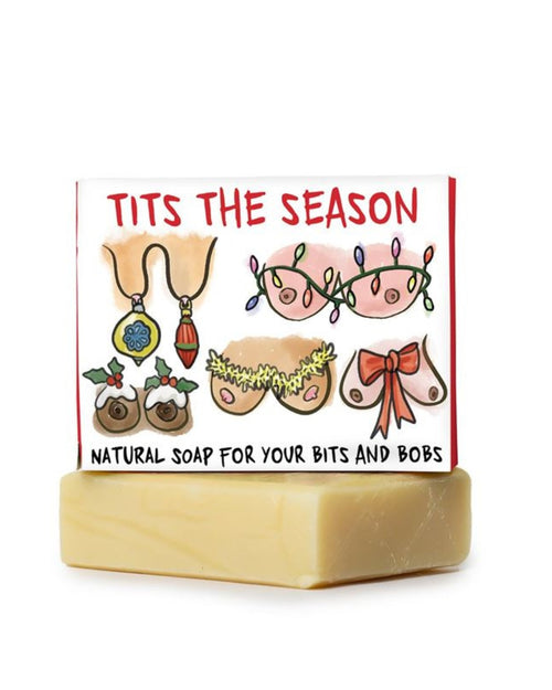 Tits the Season Christmas Soap