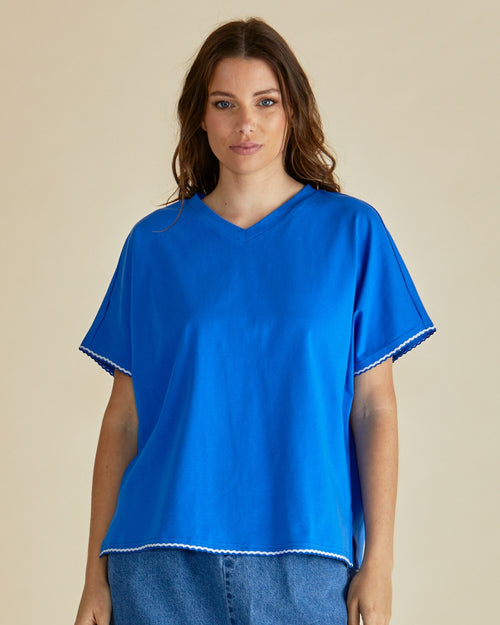 Betty Basics Avalon T Shirt Blue