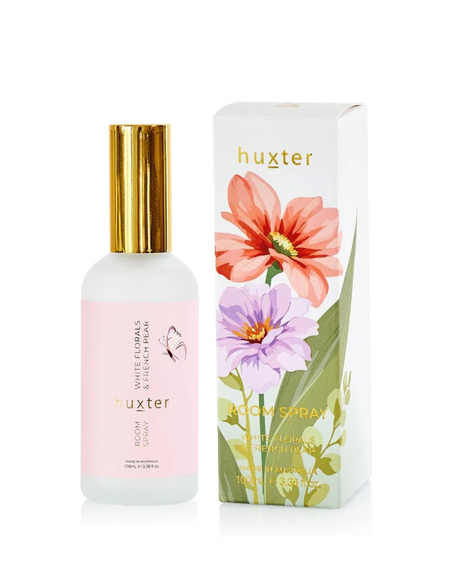 Huxter Room Spray Boxed White Florals & French Pear