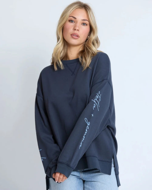 Stella and Gemma Sunday Sweatshirt Navy Stella Style