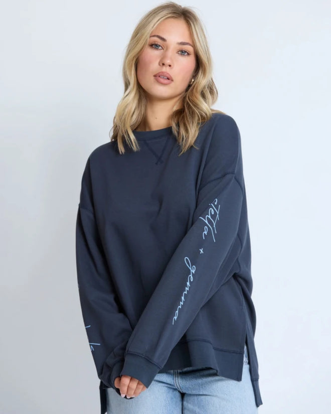 Stella and Gemma Sunday Sweatshirt Navy Stella Style