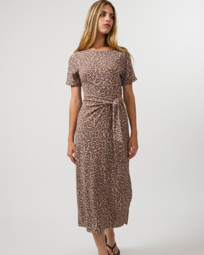 Stella and Gemma Tilly Dress Leopard