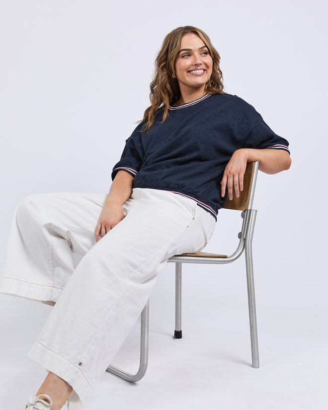 Elm Faye Short Sleeve Sweatshirt