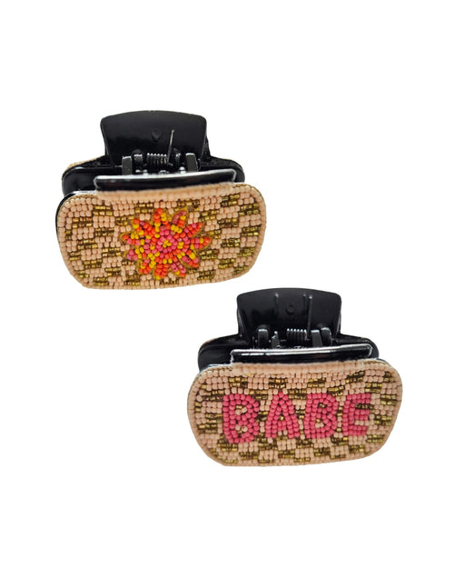 Babe Beaded Hair Grip