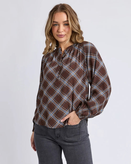 Foxwood Edison Check Top