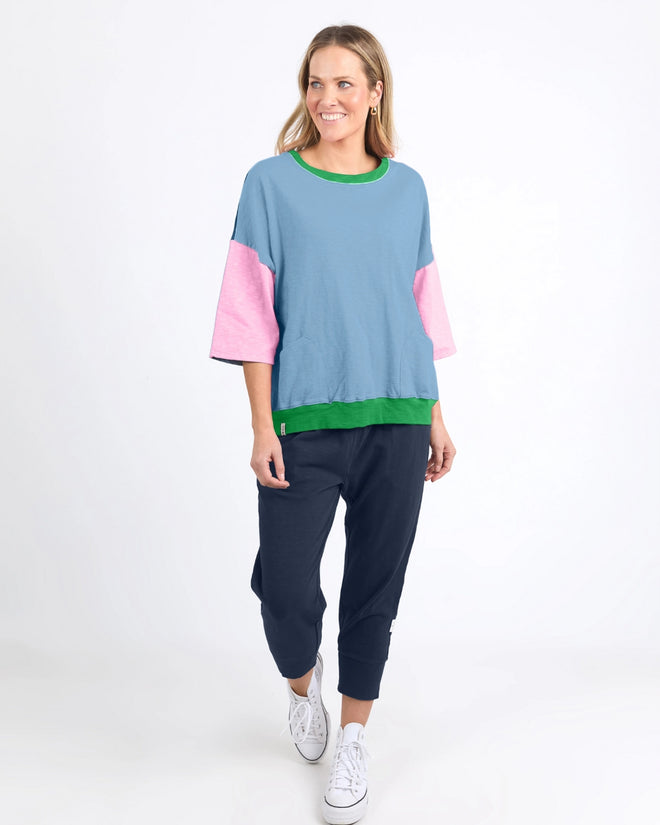Elm Mazie Sweatshirt/T Shirt Colourblock Dublin