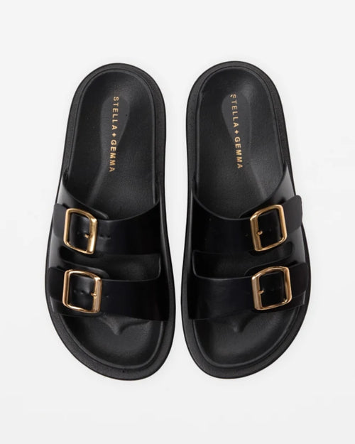 Stella and Gemma Etienne Slides Black
