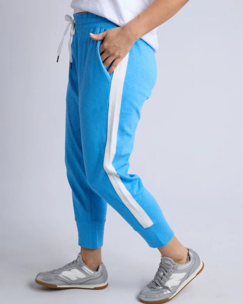 Elm Brunch Pant Side Tape Blue