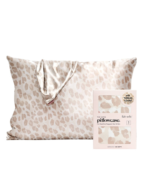 Kitsch Satin Pillowcase - Leopard