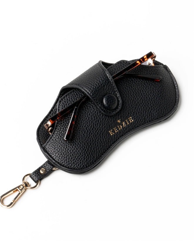 Kedzie Eclipse Eyewear Case Black