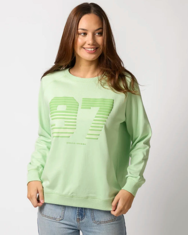 Stella and Gemma Green NYC Sporty Stripes