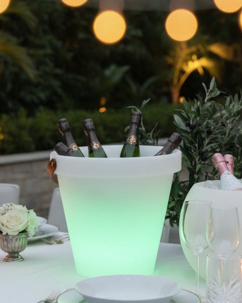 Pali LED Light Up Outdoor Wine Bucket