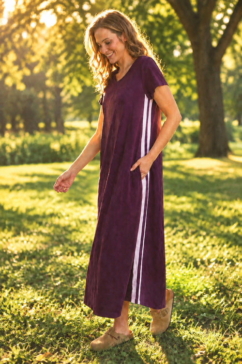 Foxwood Recovery Dress Plum