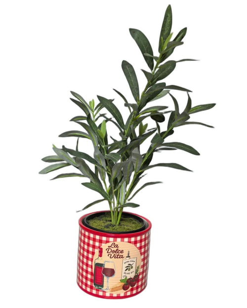 La Dolce Vita Planter Red 12cm